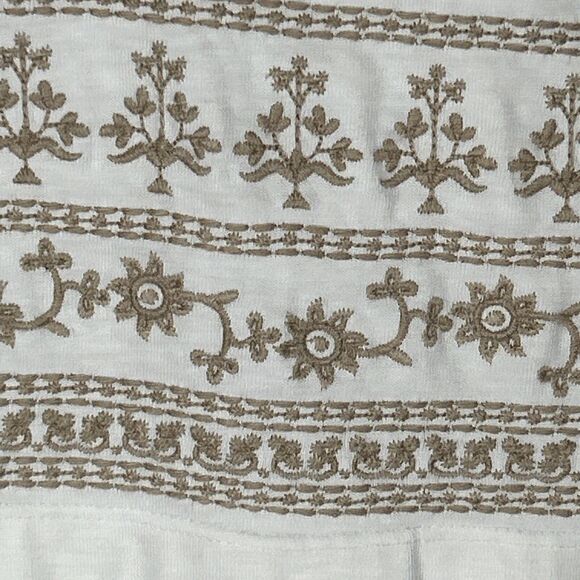 Pure Jill Embroidered Women's Large Top - Picture 3 of 9